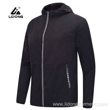 Cheap Thin Zip Up Men Sports Jacket Hoodie